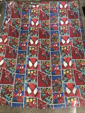 80x64 Ultimate Spider-Man Twin Quilt Comforter Reversible Comic Strip