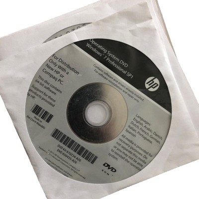  Microsoft Windows 7 Professional SP1 64-bit DVD  - - - HP - nur DVD - 