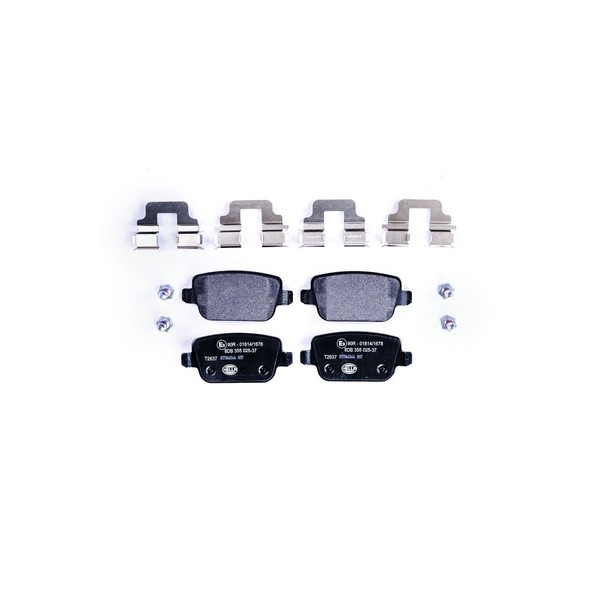 Bremsbelagsatz Ohne VerschleißWarnung 15,7 Mm Hella FüR U.A. Ford Mondeo-image