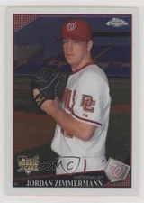 2009 Topps Chrome Jordan Zimmermann #212 Rookie RC