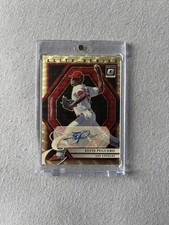 2022 Panini Donruss Optic Elite Series Signatures Elvis Peguero Superfractor 1/1