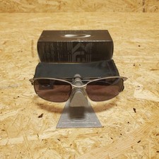 Oakley Blender Lead Silver Sunglasses with Case and Cloth from Japan