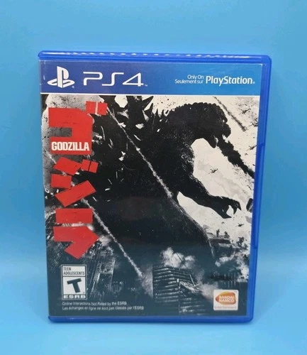 Bandai Godzilla PS4 Playstation 4 Game Tested Working Fast Shipping !!!