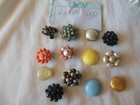 Lot#1 Vintage Earrings Refrigerator Magnets, Handmade, Great Condition — photo 10