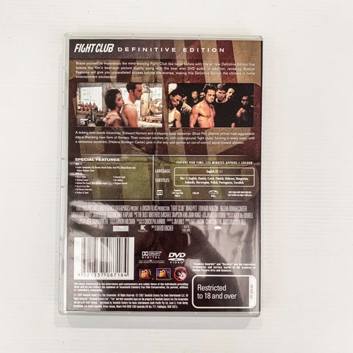 Fight Club Definitive Edition (DVD) Region 4 - Picture 4 of 5