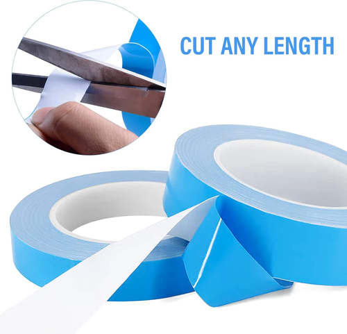 Thermal Adhesive Tape, 25M X 10Mm X 0.20Mm Double Side Thermal Tapes Cooling Hea - Picture 3 of 12