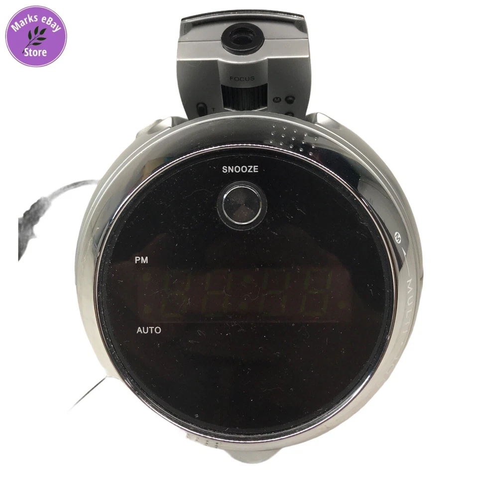 Jensen JCR-222 AM/FM 120° Projection Digital Alarm Clock Radio Tested Works - Image 2 of 4