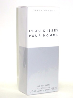 Issey Miyake L'eau D'issey 2.5 oz Eau de Toilette for Men NIB Sealed