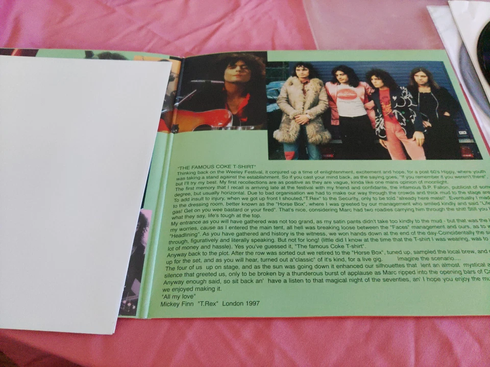 MARC BOLAN & T. REX I Danced Myself Out Of The Womb 1998 ITALY 2x180g LP mint - Image 4 of 4