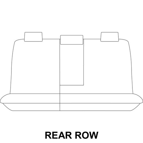 SINGLE ROW CUSTOM BLACK MESH SEAT COVER FOR JEEP CHEROKEE 14-ON - Picture 9 of 10