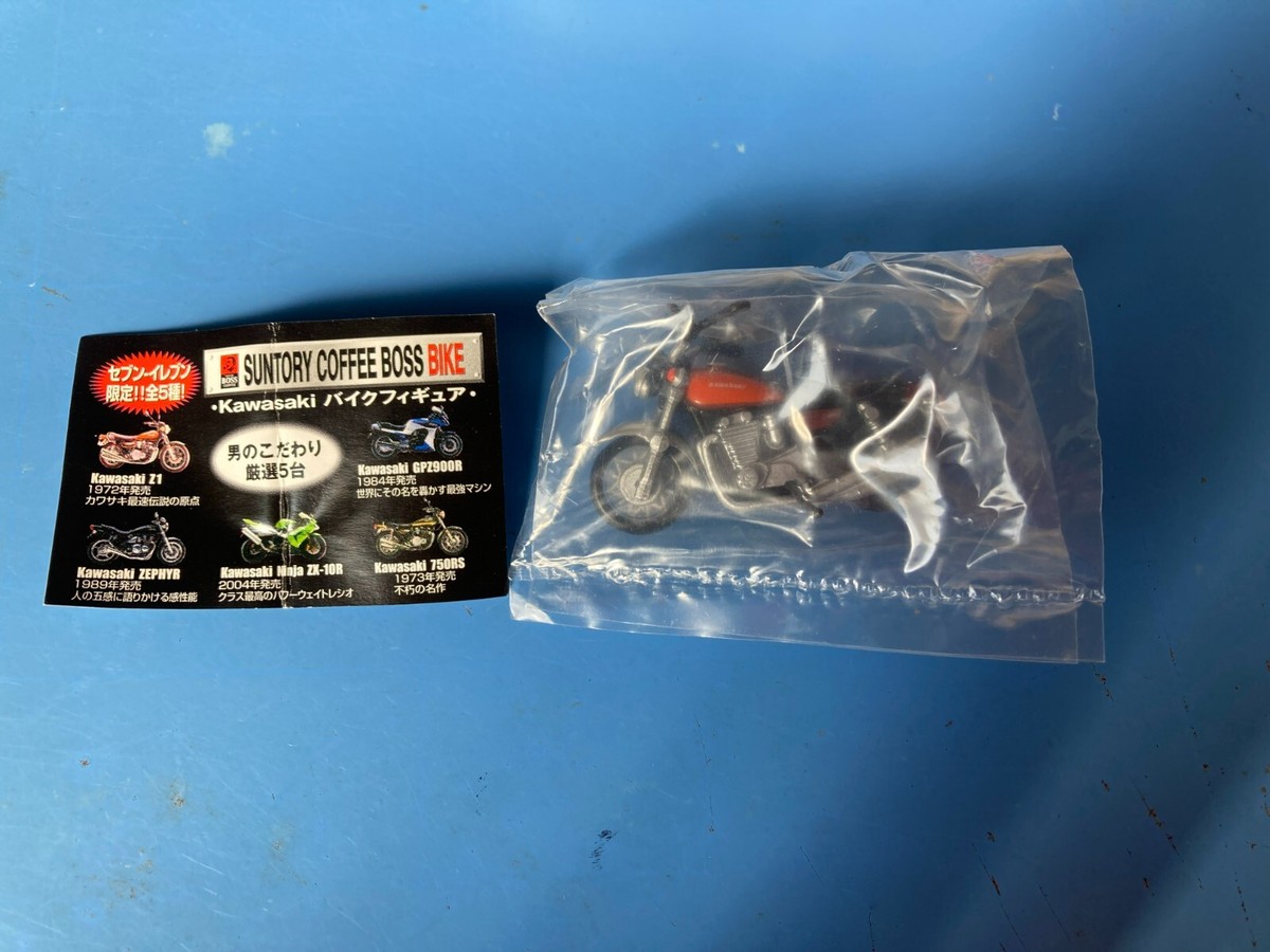 Suntory Coffee Boss,Kawasaki Bike Figure,Kawasaki Z1 | eBay