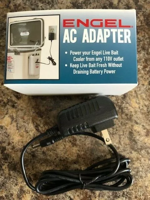 Engel 110V AC Adapter for Engel - ENG-AP Portable Live Bait 2 Speed Aerator  Pump