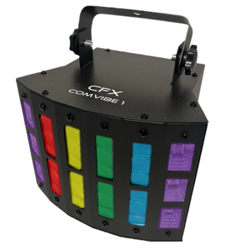 PAIR - CFX COMVIBE 1 DISCO LIGHT - 3 IN 1 - LED DERBY +  STROBE + UV - SEE VIDEO - Image 4 of 4