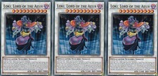 YUGIOH 3 X  LOKI, LORD OF THE AESIR - LEHD-ENB31 LEGENDARY HERO DECKS 1ST EDITIO