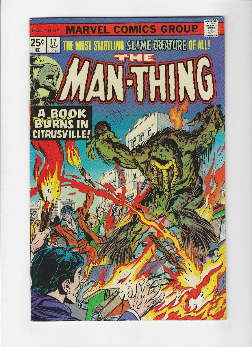 Man-Thing #17 1974 series Marvel comics | eBay