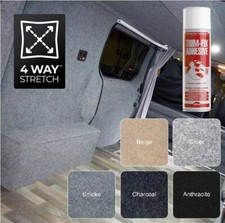 CARPET LINING FOR CAMPER VAN 4 Way Stretch for Camper Van Car Interior Trim-Fix