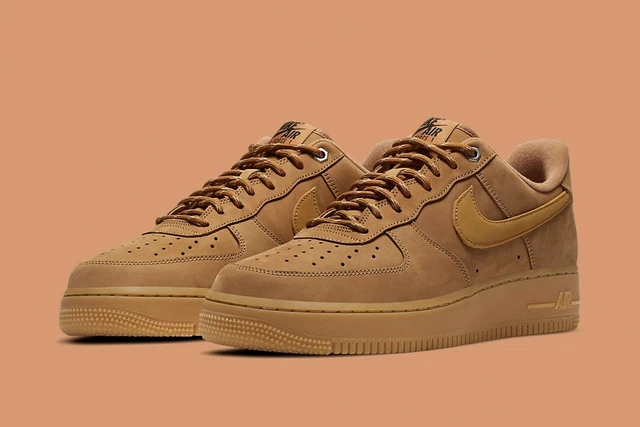 Nike Air Force One Low Flax Wheat CJ9179-200 Men's Shoes NEW