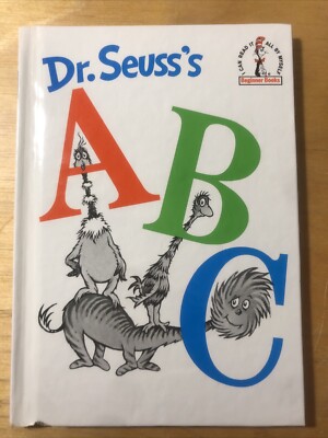 Dr. Seuss ABC Book 1963 Grolier Book Club Edition