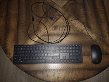 HP Wired Desktop Mouse and Keyboard - Black