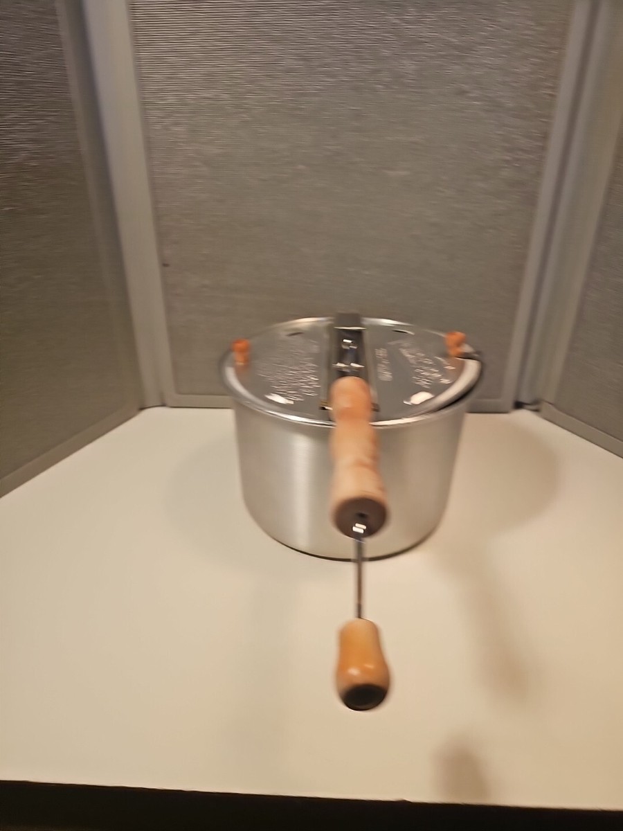 Cuisinière manuelle manivelle The Genuine Whirley Pop Perfect Popcorn