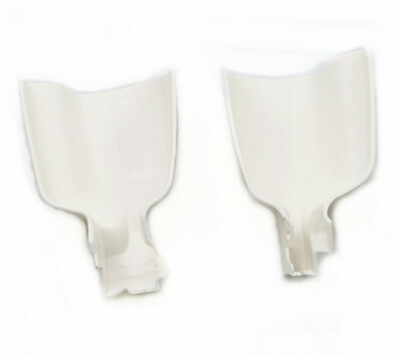 Universal White Hand Guard Protection Handguard For Kawasaki