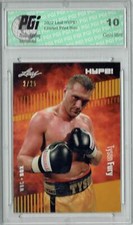 Tyson Fury 2022 Leaf HYPE! #93 Gold SP, Just 25 Made Trading Card PGI 10