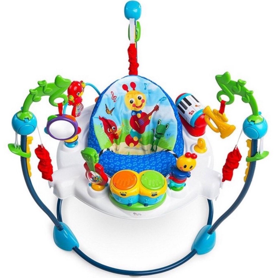 Baby Einstein Neighborhood Symphony Jumper Music Lights Drum