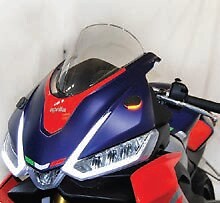 NEW RAGE CYCLE Mirror Block Off Turn Signals 660-MBO
