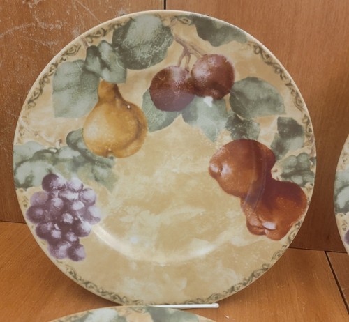 PTS / 222 Fifth CORTLAND Dinner plate set of 4, 10 5/8", Stoneware, Very good - Picture 4 of 10