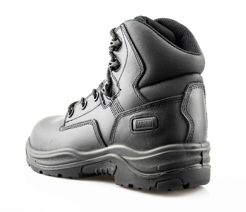 Mens Magnum Leather Water Resistant Non Metal Safety Work Ankle Boots Shoes Size - Picture 4 of 13