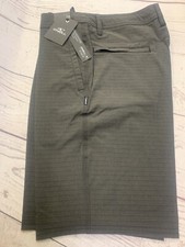 O NEILL Locked Striped Standard Fit At Knee 20 Board Shorts Hybrid Sz 30