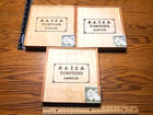 LOT of 3 EMPTY Vintage Cigar Boxes, N.A.T.S.A. NATSA TORPEDO sampler. NICARAGUA — photo 1