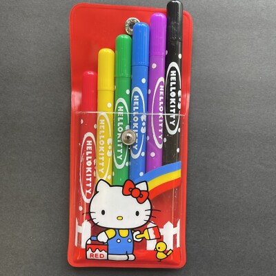 その他 My Kitty NEW Vintage Sanrio Hello Kitty Marker Set 1976 1984 Japan | eBay
