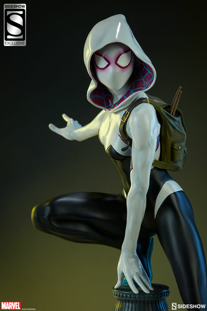 SIDESHOW EXCLUSIVE SPIDER GWEN STATUE MARK BROOKS SRTIST SERIES