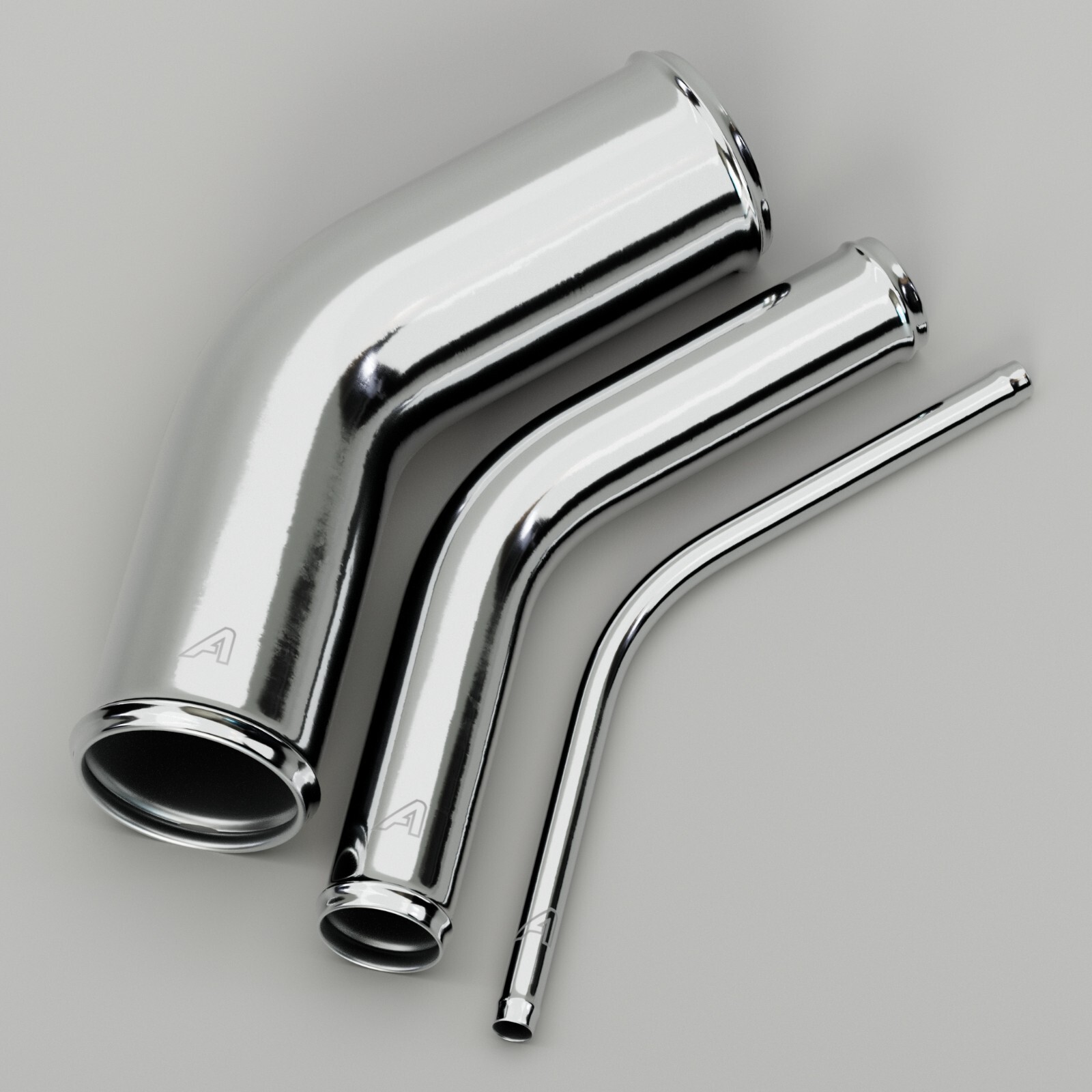 Silicone Hose & Alloy For Intercoolers Pipe Elbow 45 90 135 180 Straight Black eBay