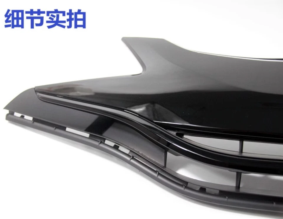 Fit For Honda Fit/Jazz 2014 2015 2016 2017 Front Bumper Grille Grill - Imagem 3 de 3