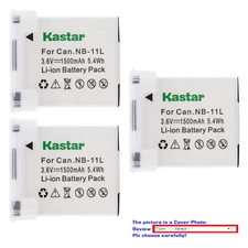 Kastar Replacement Battery for Canon NB-11L NB-11LH NB11L NB11LH Battery