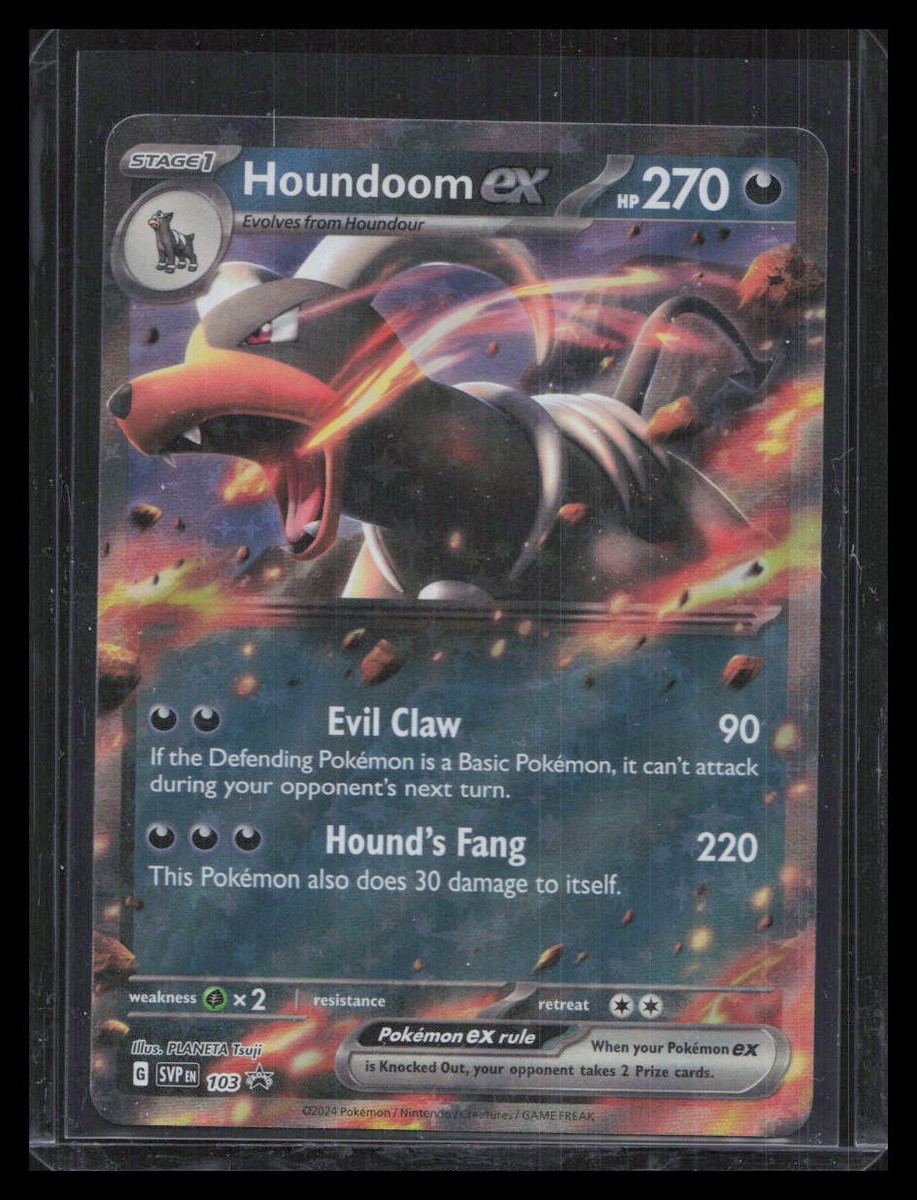 SV: Scarlet & Violet Promo Cards #103 Houndoom ex | eBay SV: Scarlet & Violet Promo Cards #103 Houndoom ex | eBay