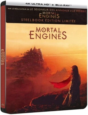 Coffret Mortal Engines 4K Ultra HD Blu-ray SteelBook édition limitée collector - Photo 1/3