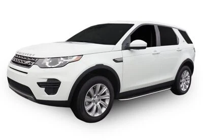 Marche-Pieds Latéraux Aluminium Pour Land Rover Discovery Sport Depuis 2014 - Photo 1/4