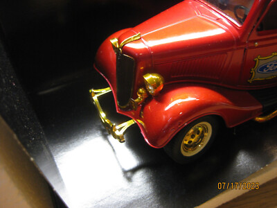 【希少】SOLIDO 1936 FORD V8 TEXACOレッカー1/18赤 Solido 1936 Ford V8 Texaco Tow Truck 1/18 Red Rare