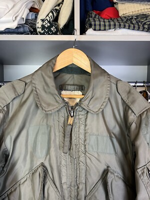 Vintage CWU-45/P Cold Weather Flyers Flight Bomber Jacket Size M