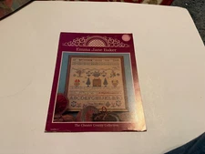 Cross Stitch Chester County Collection Emma Jane Baker c1839 Sampler Leaflet-New