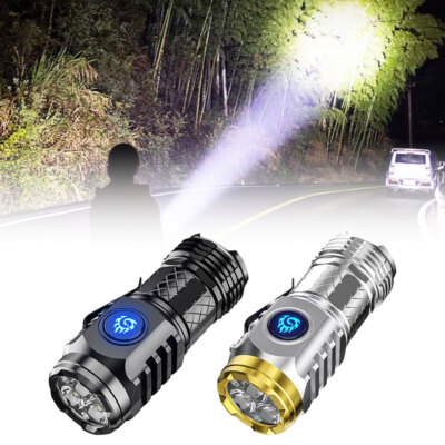 Three-Eyed Monster Mini Super Power Flashlight for Home/Camping Waterproof ET