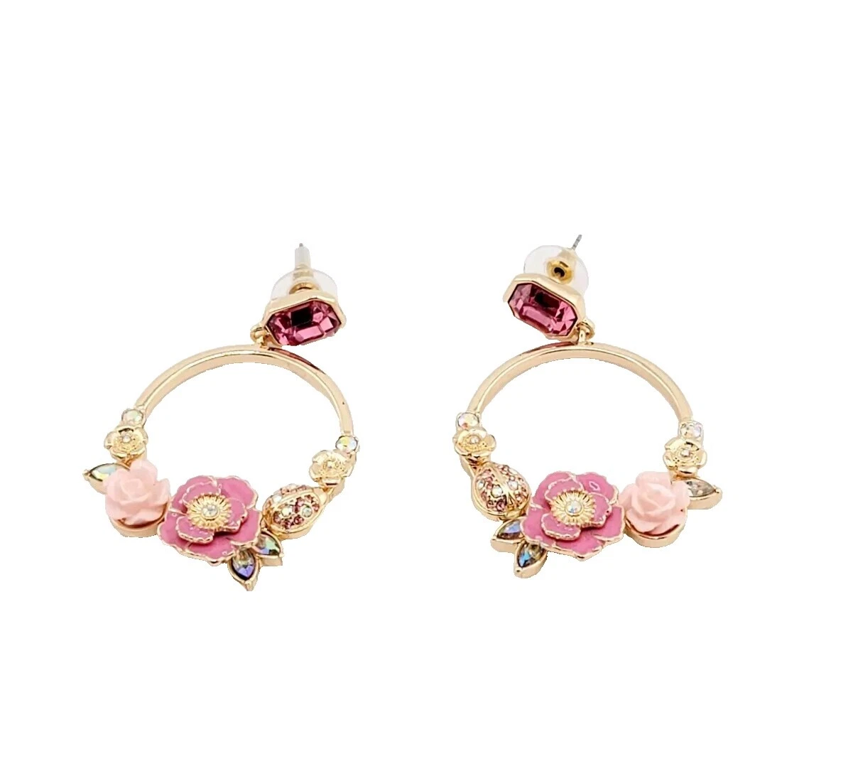 Chapado en Oro Rosa Estrás GUESS Joyería de Moda