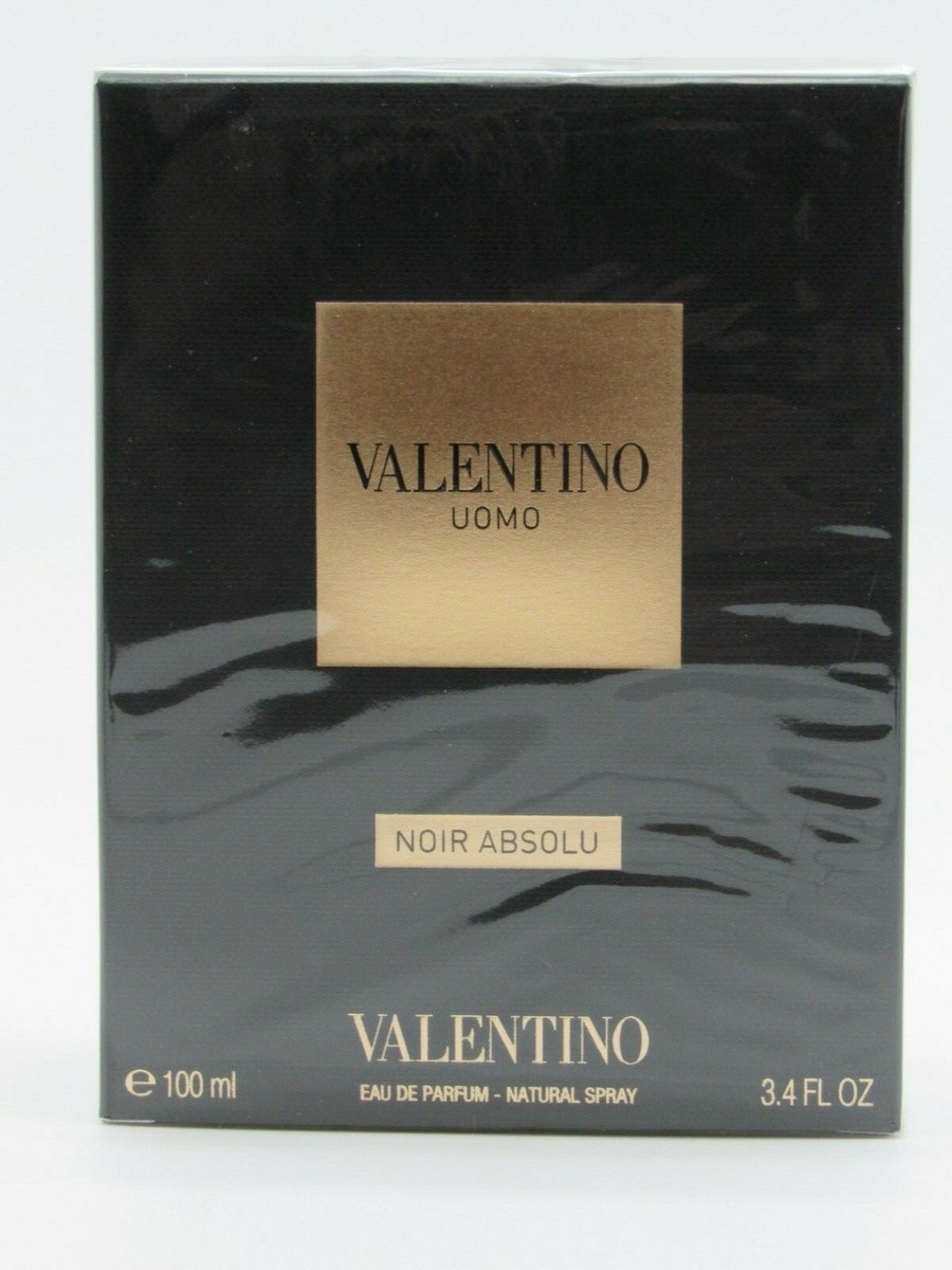 ヴァレンティノウォモノワール アブソリュ Noir Absolu 100ml Valentino Uomo Noir Absolu 3.4 fl.oz Eau de Parfum Spray New
