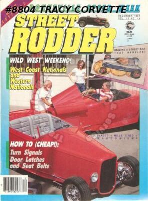 December 1987 Street Rodder Bonneville Speed Week Larry Cochran 1950 Chevy