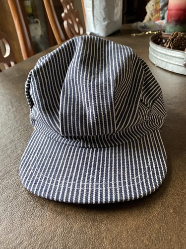 Train Engineer Railroad Conductor Blue 