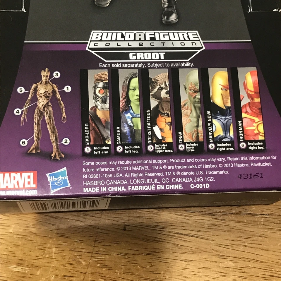 Marvel Legends Guardians Of The Galaxy Gamora Figure No BAF Piece - Image 4 of 4