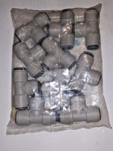 JOHN GUEST PI02112S UNION TEE, PUSH-TO-CONNECT, 3/8 TUBE OD X 3 - 10 pcs - Picture 3 of 3